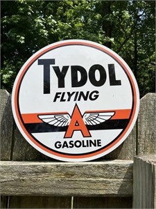 TYDOL GASOLINE SIGN