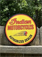 INDIAN MOTORCYCLES SIGN