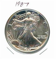 1987 1 oz U.S. Silver Eagle