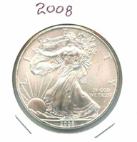 2008 1 oz U.S. Silver Eagle