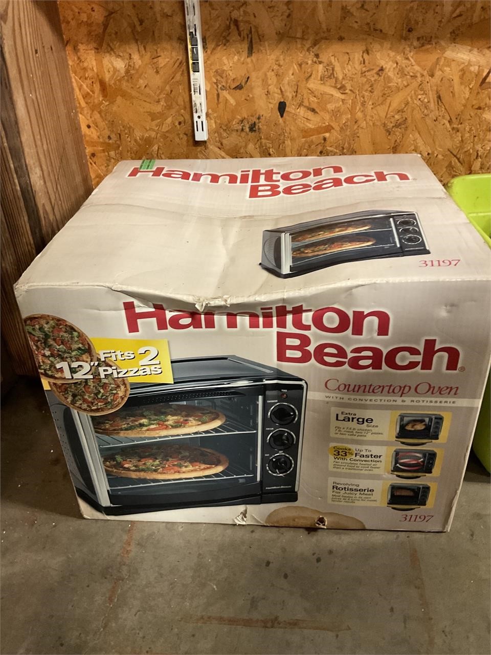 Hamilton beach countertop oven