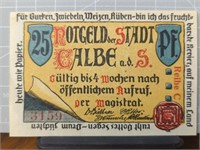 1920s German banknote