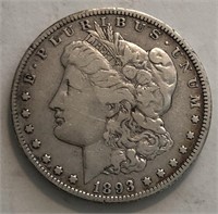 1893-O Morgan Dollar