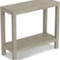 Accent Table 23"L Dark Taupe