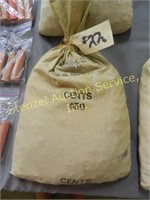 (5000) Wheat Cents in Cloth Bag