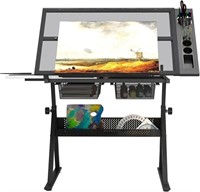 Height&Angle Adjustable Drawing Desk, $200