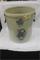 10 Gallon Western Stoneware Crock w/ handle