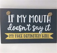 Small Humorous Sign Mouth  U15E