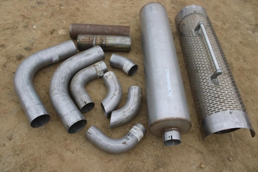 exhaust pipes