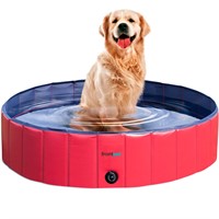 Frontpet Foldable Dog Pool - Collapsible Pet Pool,