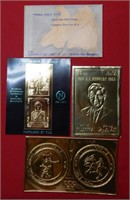 Collection of Foreign Golden Stamps