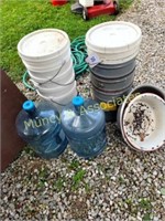 Buckets, Pans and Water Jugs