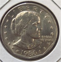 1980 d. Susan b. Anthony dollar