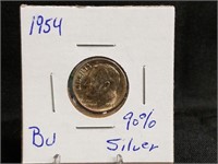 1954 Roosevelt Dime