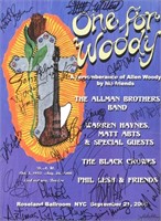 "One For Woody" Signed Poster