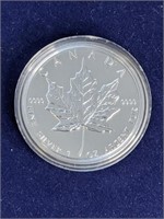 2013 $5 Fine Silver High Relief Piedfort-25th
