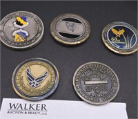 Vintage Military Commemorative Medallions