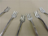 Vintage Sterling Silver Alvin Pickle Forks