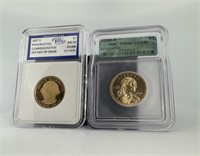 Collection of Deep Cameo Proof Dollar Coins