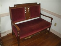 Eastlake Settee  48 Inches Long