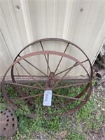 Iron wagon wheels