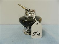 1955 "Nordic" Chromium & Marble Table Lighter by