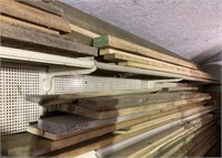 Two Shelves of Varying Length Boards