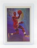 1990 MICHAEL JORDAN NBA HOOPS #358 BASKETBALL CARD