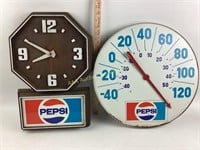 Pepsi clock runs, pepsi  temperature gauge