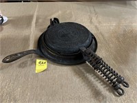 Griswold Waffle Iron Cast Iron