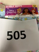Disney Princess girls briefs M6  5 pack