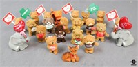 Fabric Covered Figurines / 22 pc