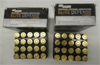 (40) Rounds of Sig-Sauer 45 auto 200 grain JHP