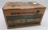 (200) Rounds of Winchester 5.56mm 62 grain M855