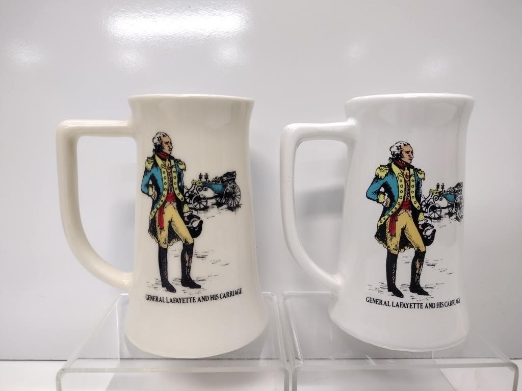 Washington/Lafayette Ceramic Mugs