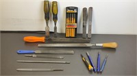 Files and Punches incl Snap-On, Irwin & More