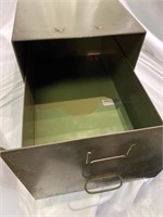 WW2 Steel Storage Metal File Cabinet