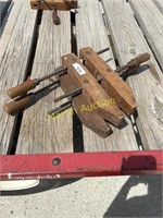 Vintage Wood Clamps (2) RW5