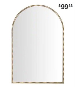 Gold Antiqued Classic Accent Mirror