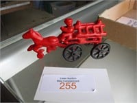 Red Cast Iron with Horse 5" Long