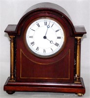 Antique FHF Swiss 8 Day Timepiece Mantle Clock