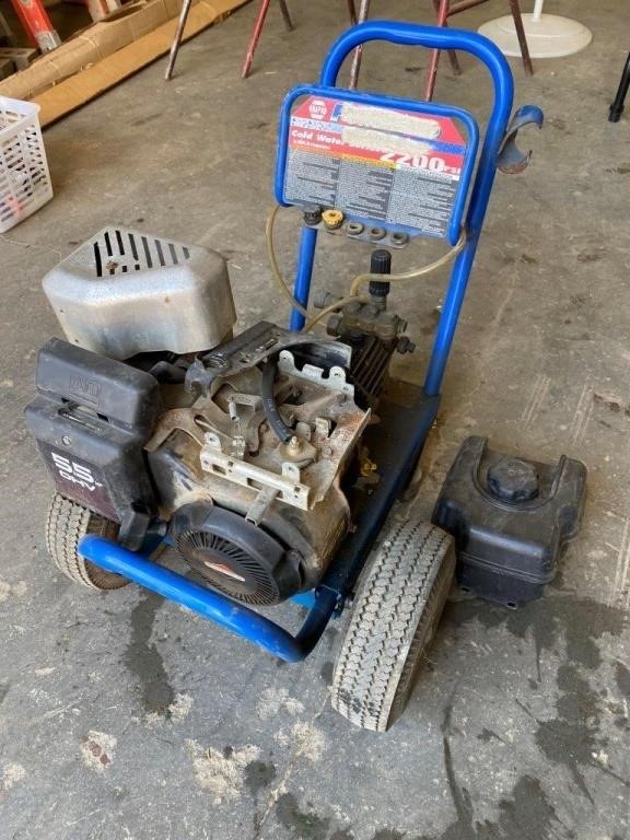 old pressure washer- missing parts
