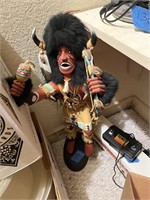 LARGE Kachina Doll 22" Buffalo Kachina Signed