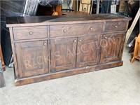 Restoration Hardware salvaged wood sideboard