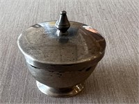 Tiny Sterling Silver salt cellar