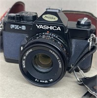 YASHICA camera FX-3 with extras