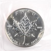 1989 Silver 1oz Maple Leaf