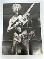 Autograph COA Machine Gun Kelly Poster