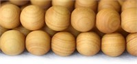 Natural 108pcs Light Fragrant Cypress Wood Beads