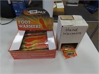 New Foot & hand warmers.